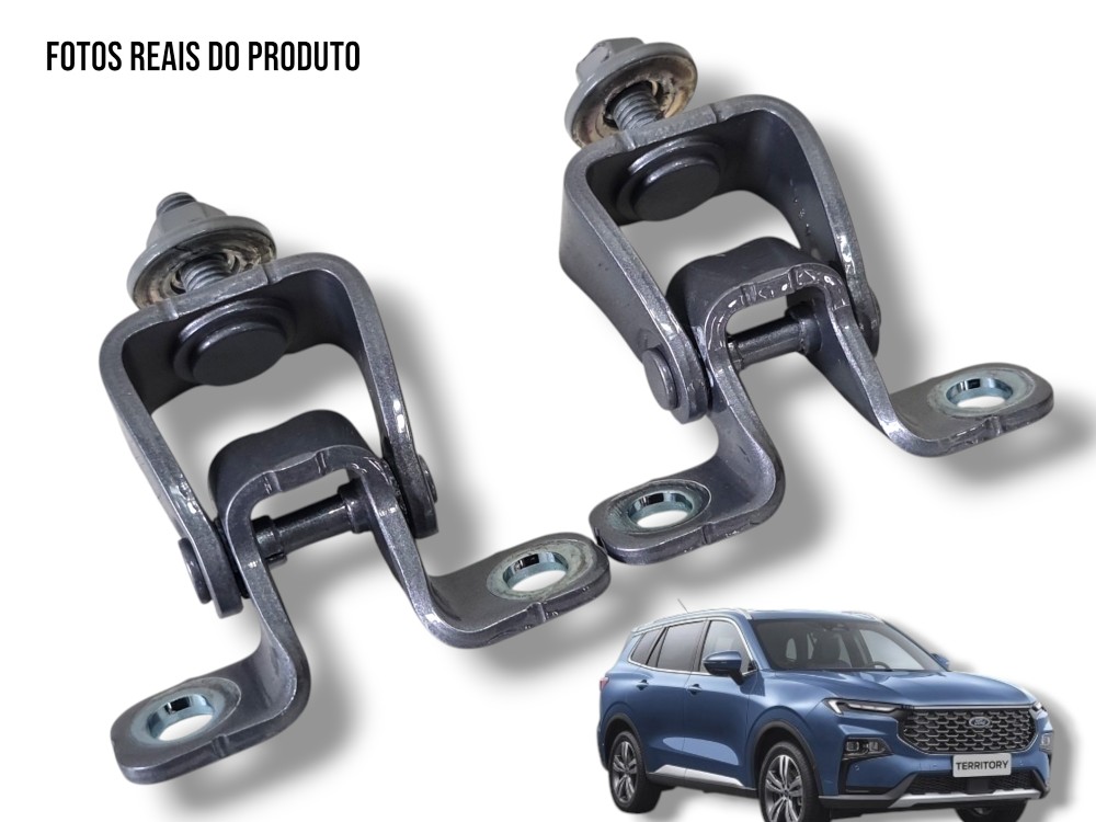 Par Dobradiças Porta Malas Ford Territory 2025 0km Original 1