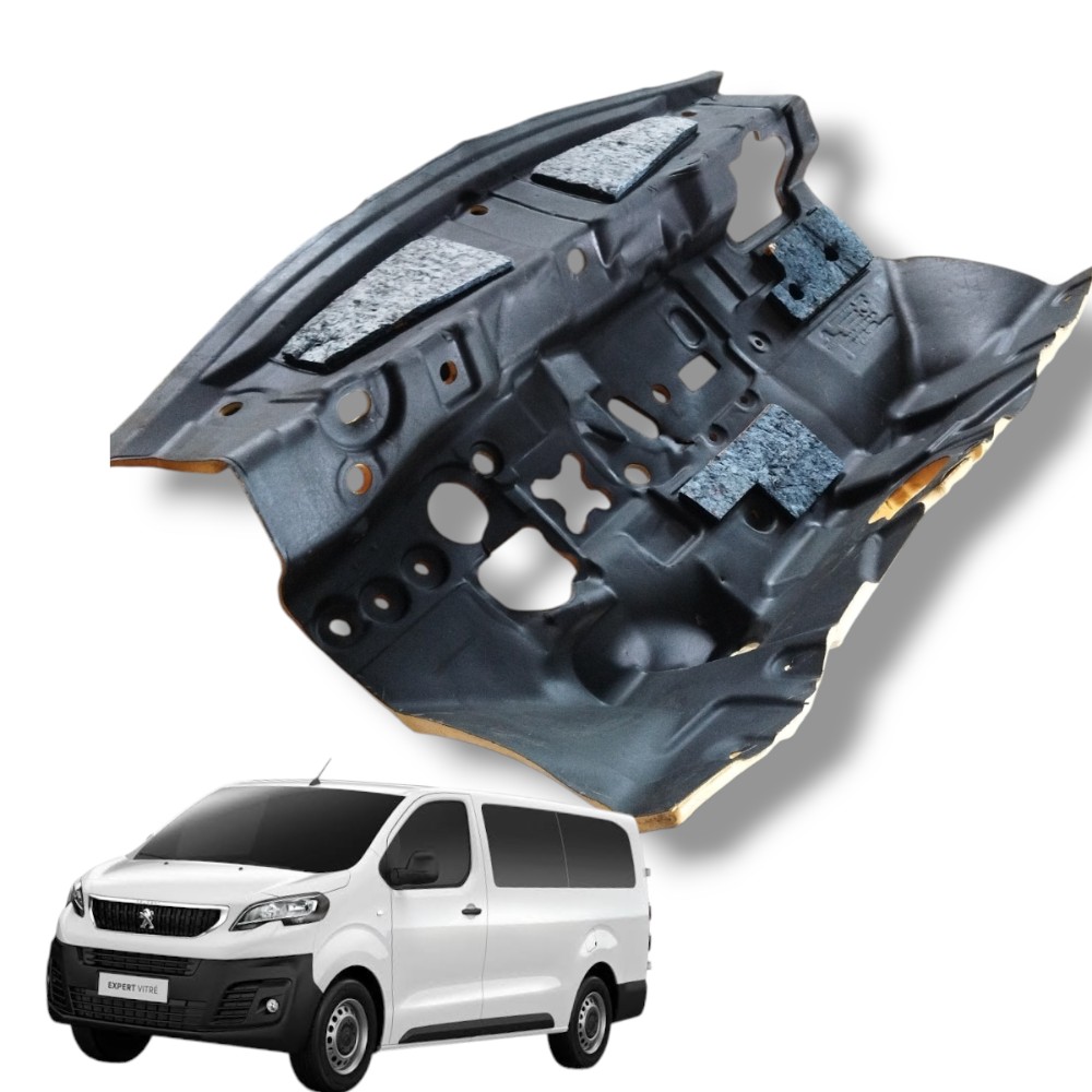 Forro Corta Chama Abafador Painel Peugeot Expert Furgão 2021 1