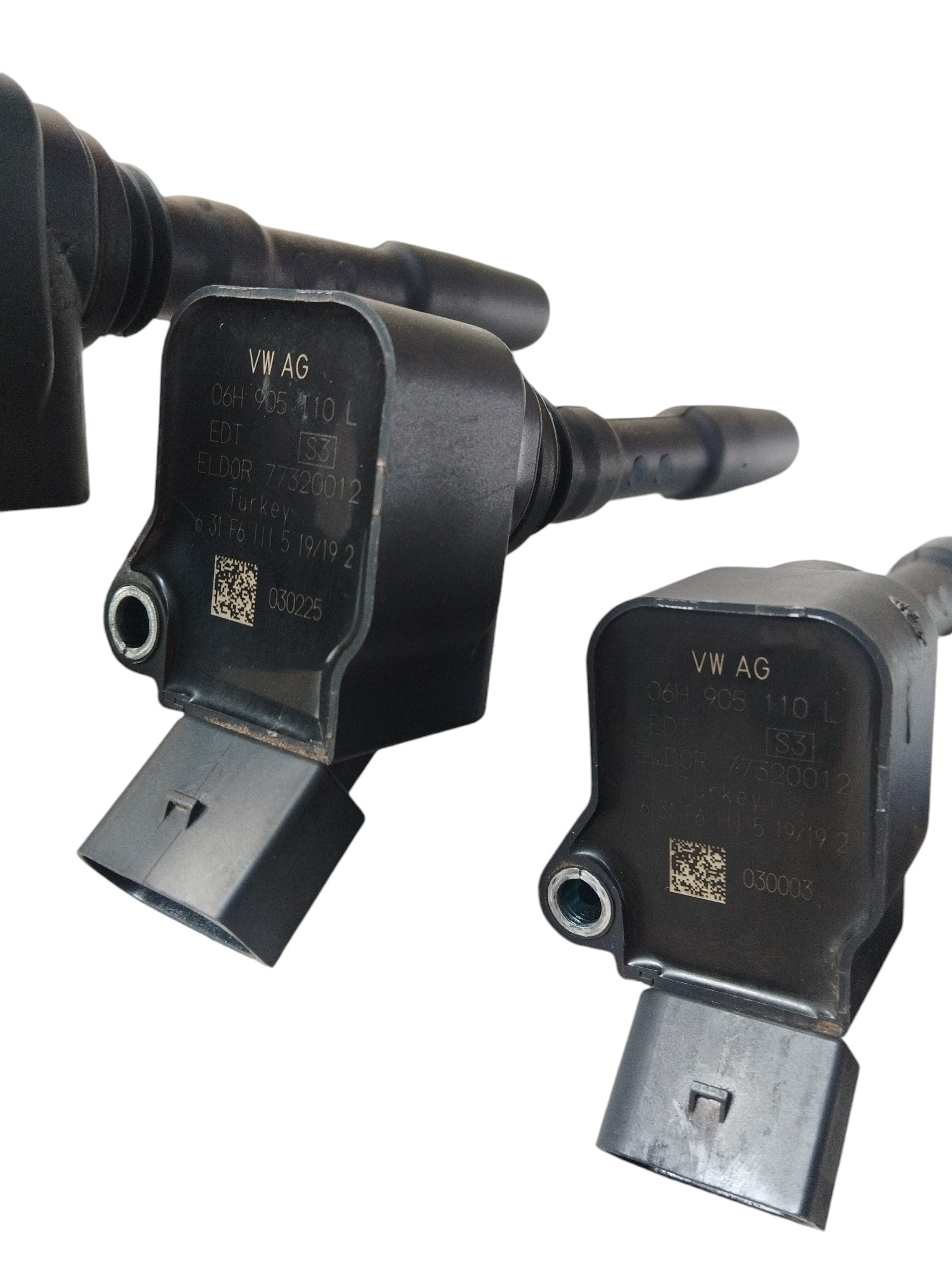 Kit 4 Bobinas Ignição Vw Audi 06h905110l A4 A3 Q3 Jetta 2.0 6