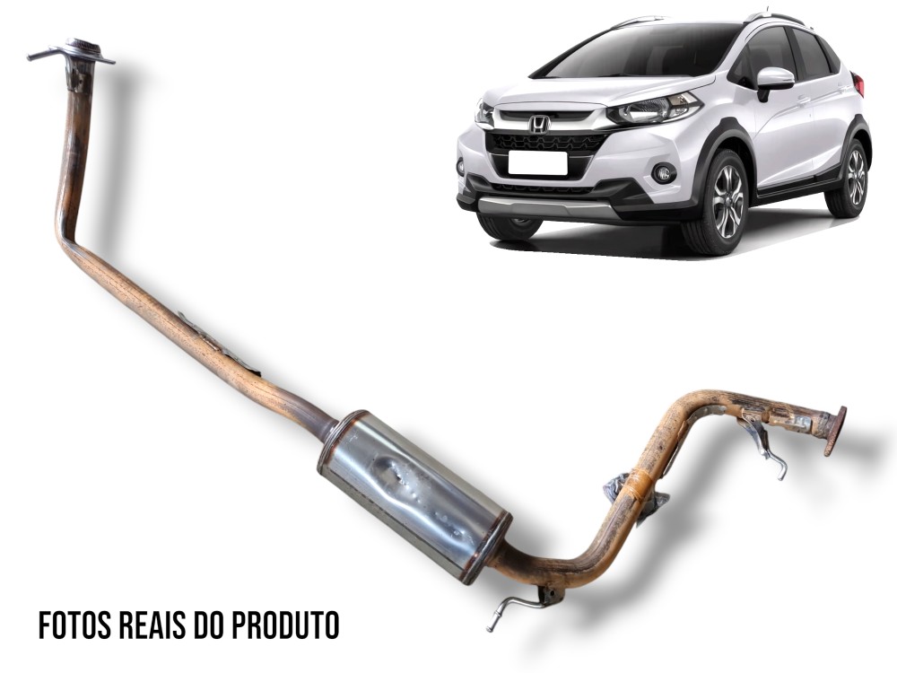 Escapamento Central Honda Wrv 2021 T5na220 Detalhe Original