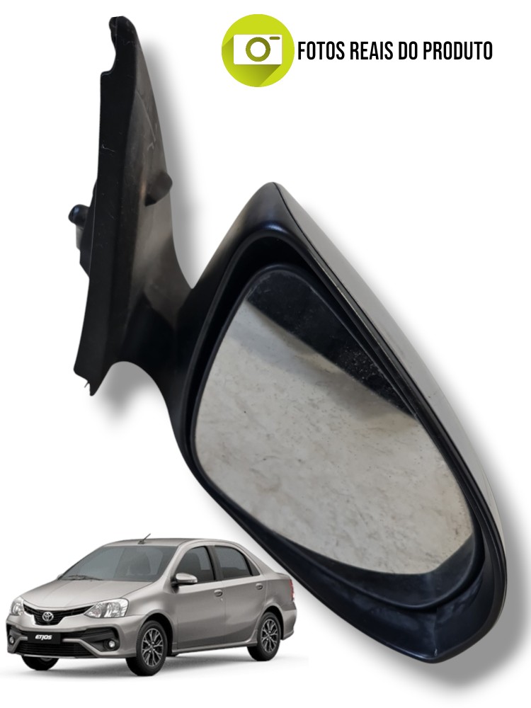 Retrovisor Direito C/ Pisca Toyota Etios Sedan 2018 Original 1