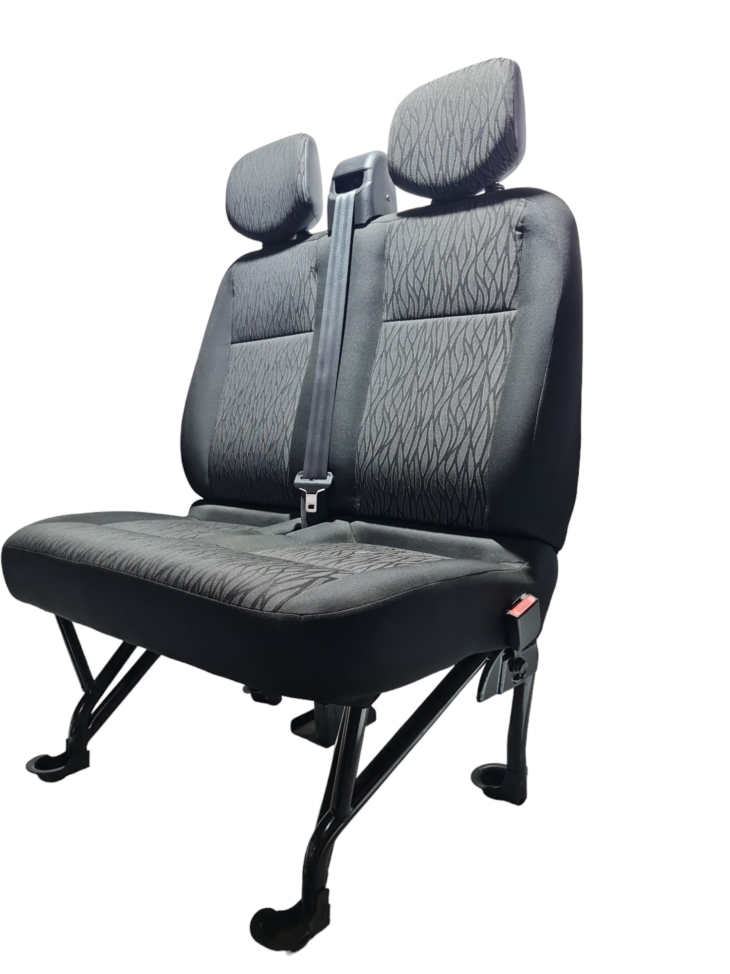 Banco Dois Lugares Passageiro Renault Master 2022 Preto 2