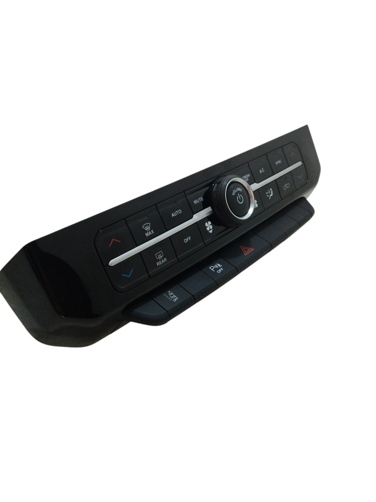 Botão Ar Condicionado Rádio Alerta Ram Rampage 2023 2024 Preto 3