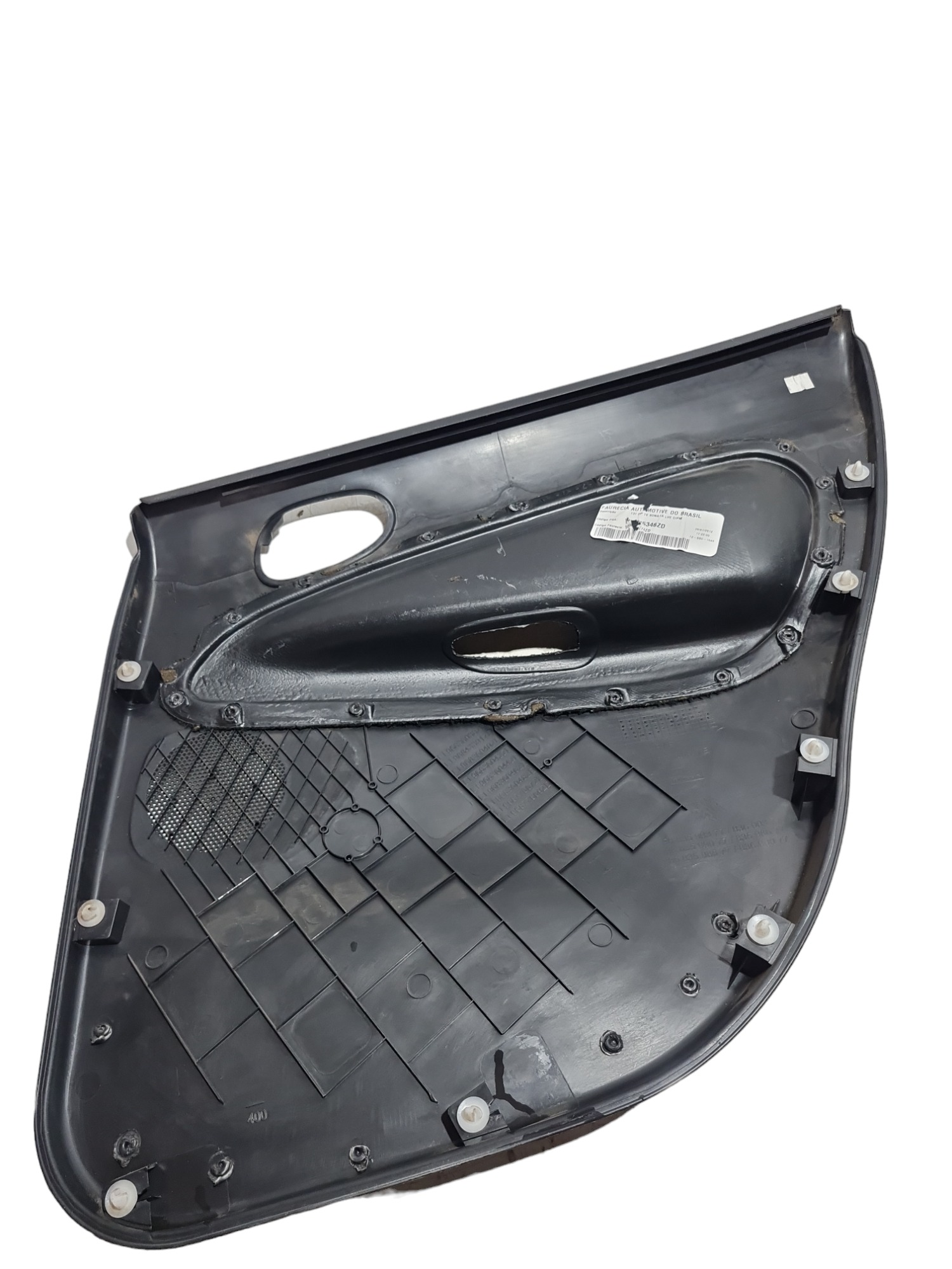 Forro Porta Traseira Esquerda Peugeot 207 2013 Original 4