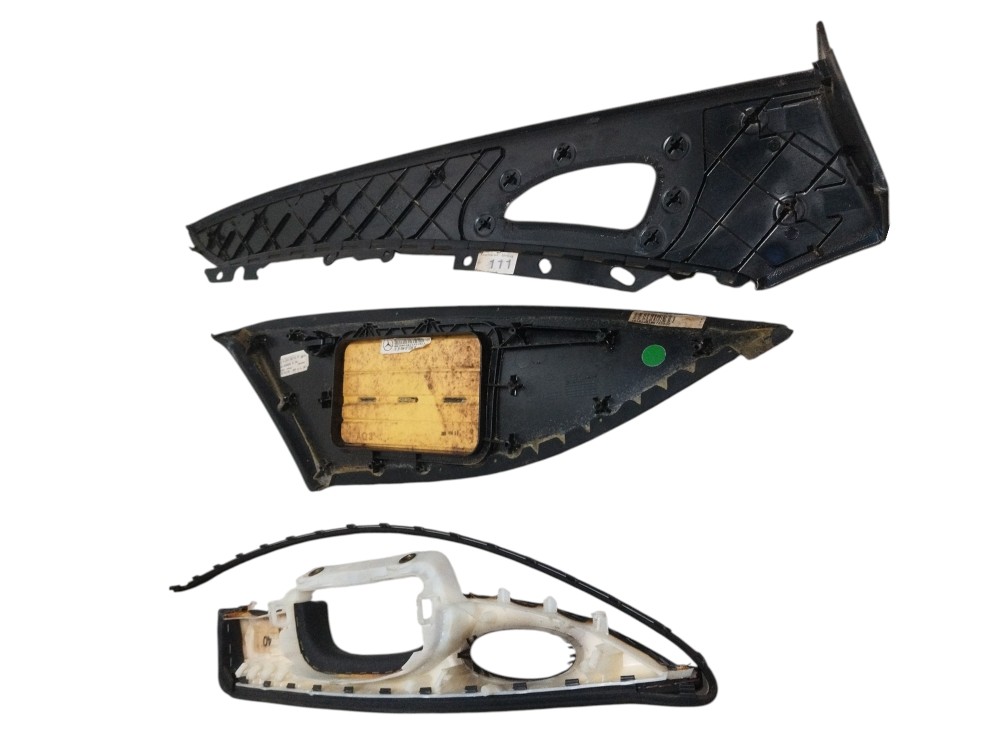 Kit Painel Da Porta Traseira Direita Mercedes Cls 500 2005 Preto 3