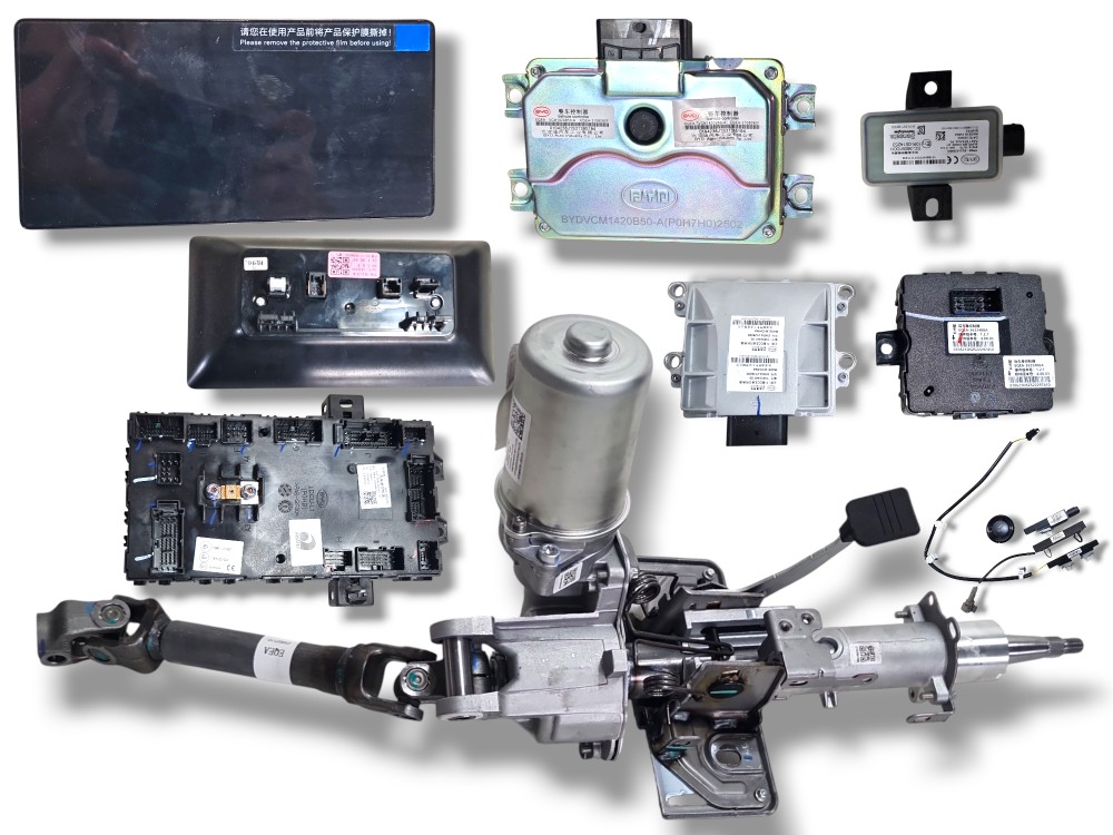 Kit Code Byd Dolphin Mini 2024 2025 2026 Sem Chave /original 1