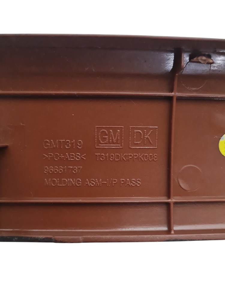 Moldura friso painel Chevrolet captiva sport 2009 original 6