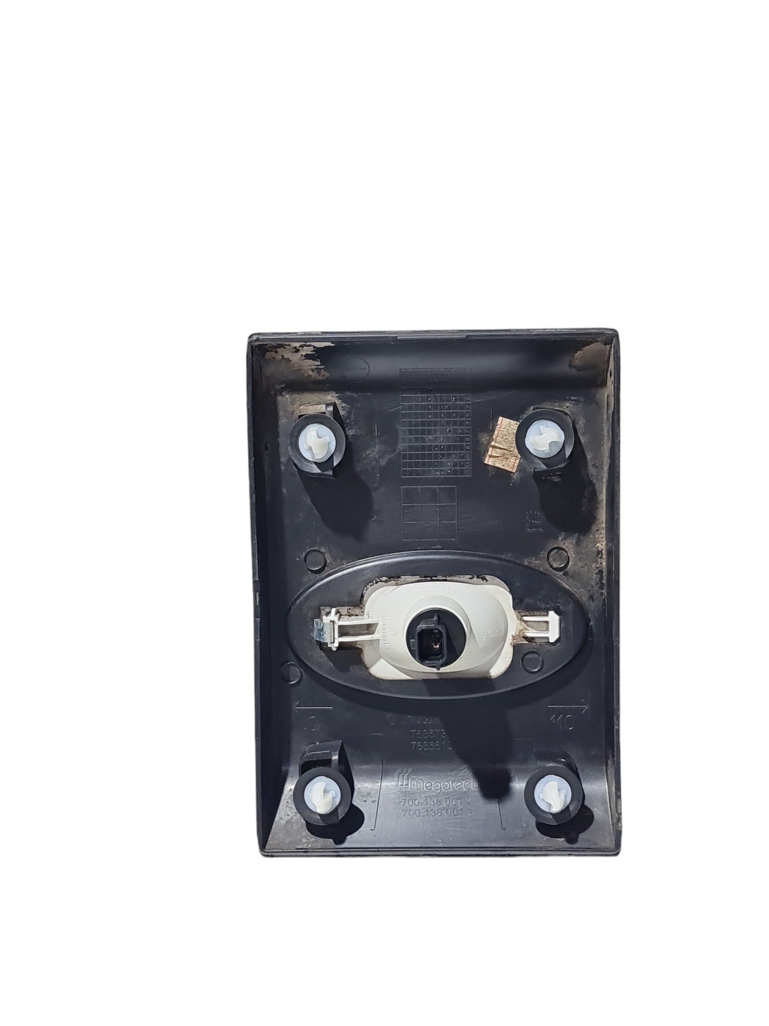 Friso Lateral Esquerdo Com Pisca Renault Master 2022 Preto 2