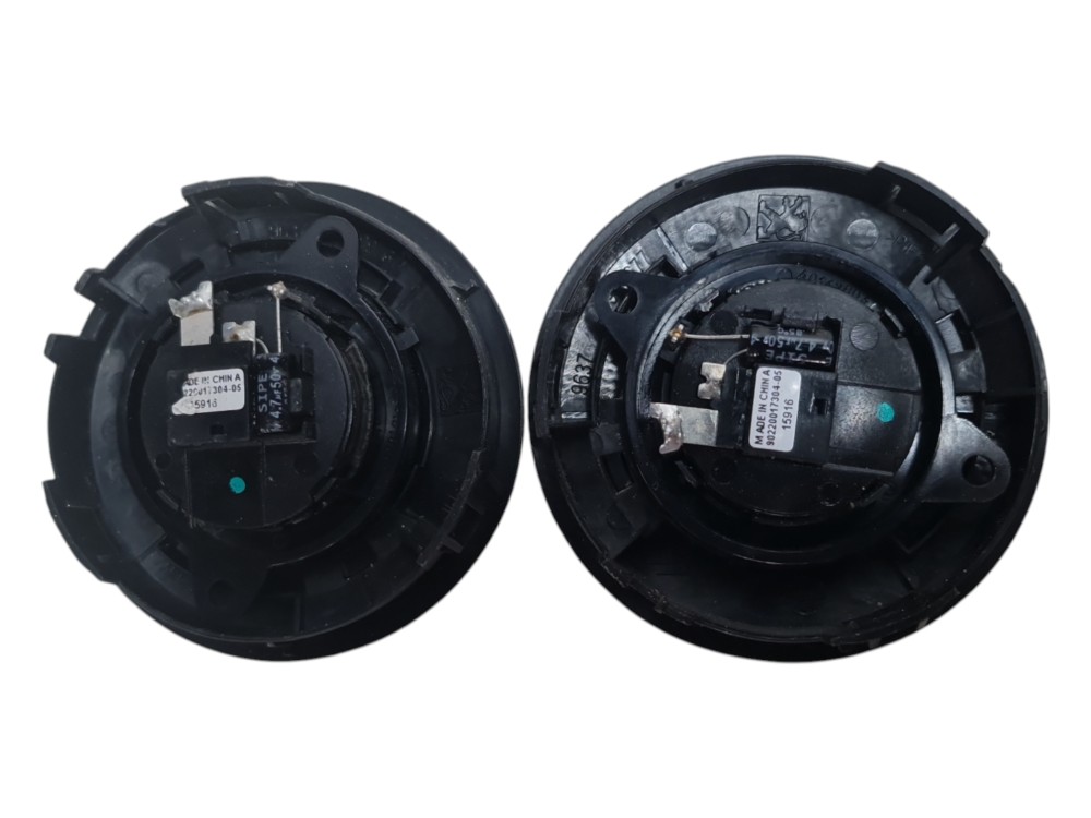 Kit dois alto falantes Twitter citroen c3 17 preto original 4
