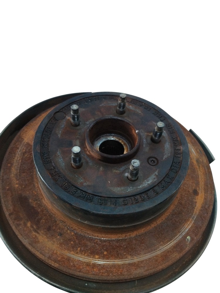 Montante cubo com disco traseiro Chevrolet Captiva 2009 6