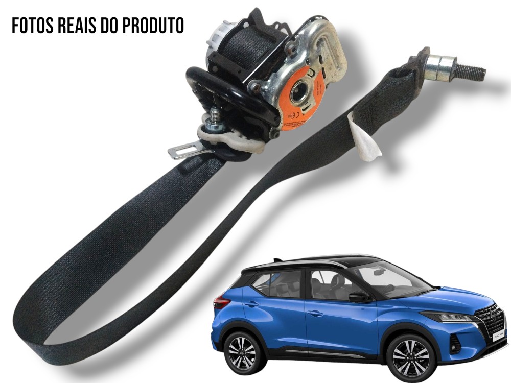 Cinto de Segurança Dianteiro Esq Nissan Kicks 2023 TKBR0085 1
