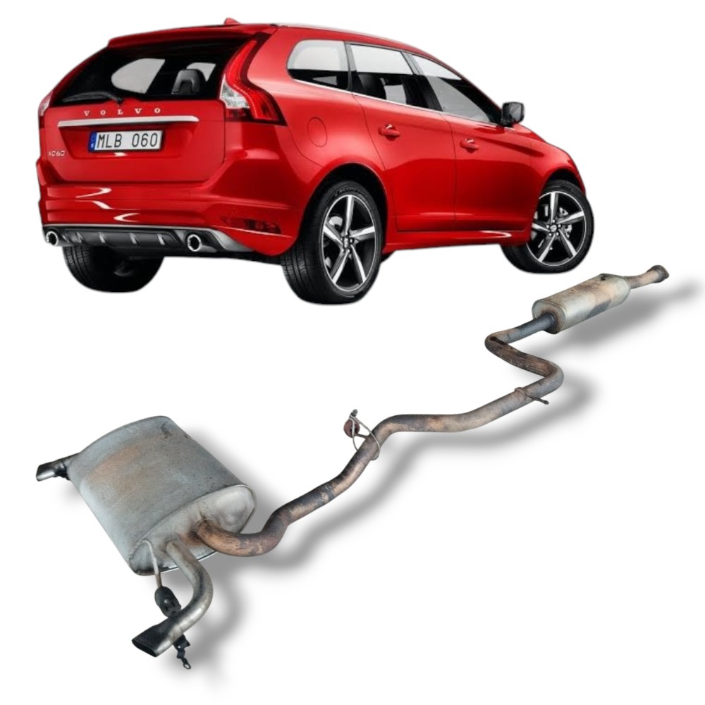 Escapamento Completo Volvo Xc60 T5 2015 Dynamic 2.0 Drivee 1