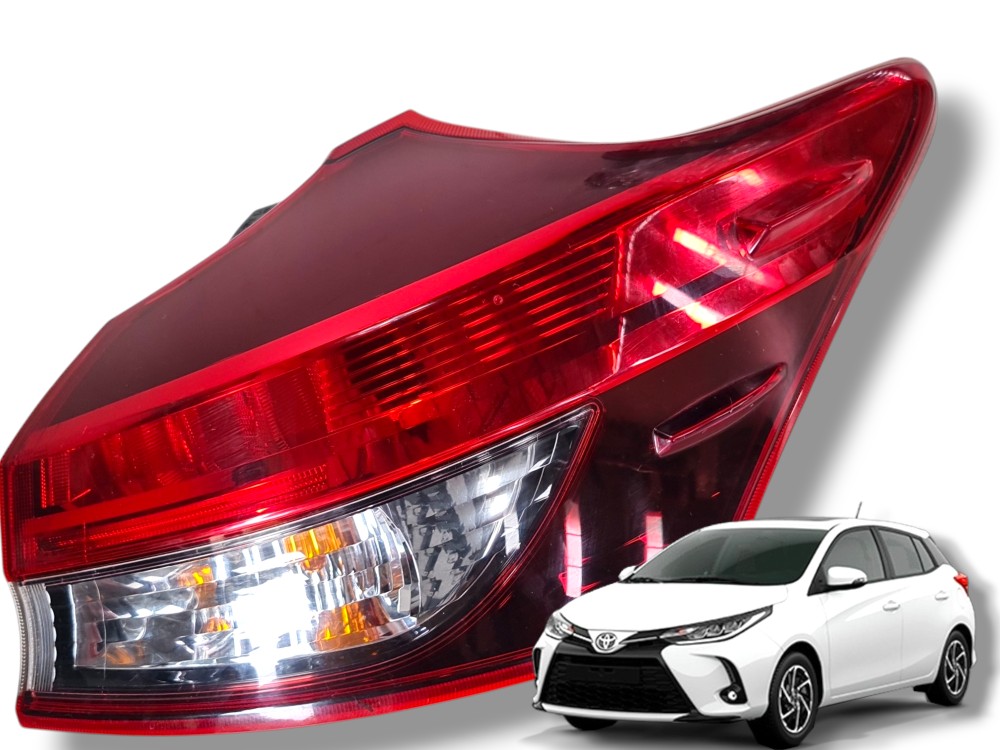 Lanterna Traseira Direita Toyota Yaris Hatch 2020 A 2024 Direito/passageiro 1