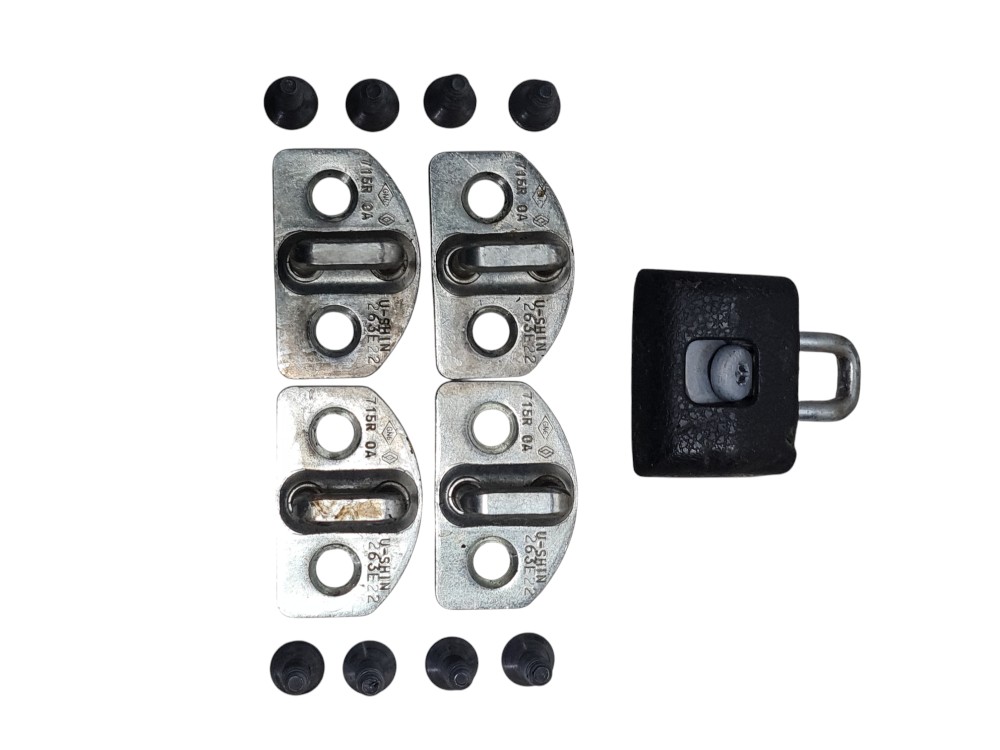 Kit batente porta Renault logan zen10mt ano 2013 original 1