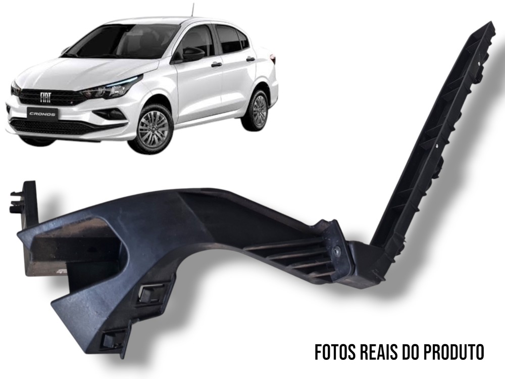 Suporte Parachoque Traseiro Esquerdo Fiat Cronos 2023 1