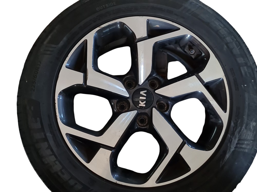 Jogo de rodas c pneu 4x 225/60R17 Kia Sportage 2019 2020 5