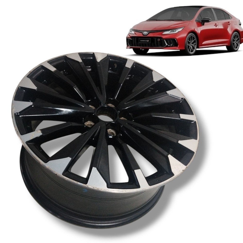 Roda Liga Leve Aro 17×7 Toyota Corolla Grs 2024 Detalhes