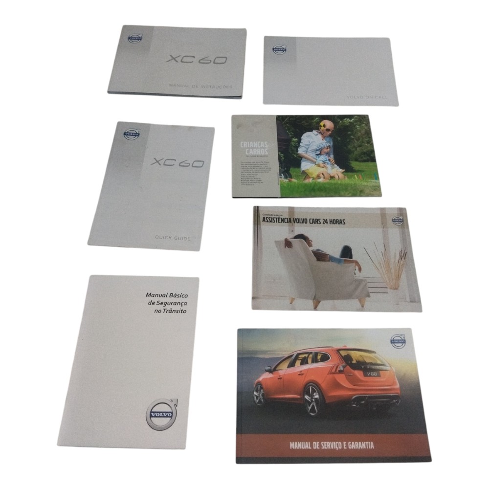 Manual Proprietário Completo Volvo Xc60 Original Impecável 7