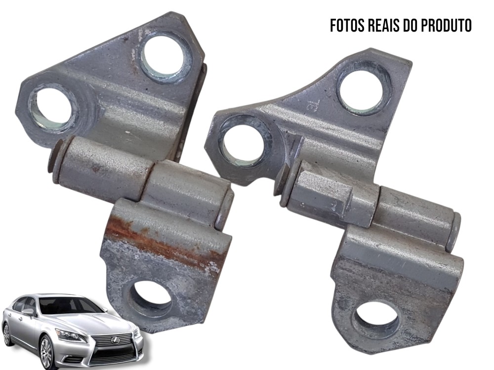Par Dobradiças Porta Dianteira Esquerda Lexus Ls 460l 2013 1