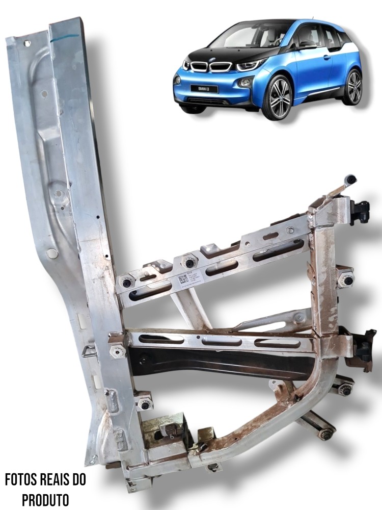 Porta Armação Traseira Esquerda Bmw I3 2022 7427331 Original 1