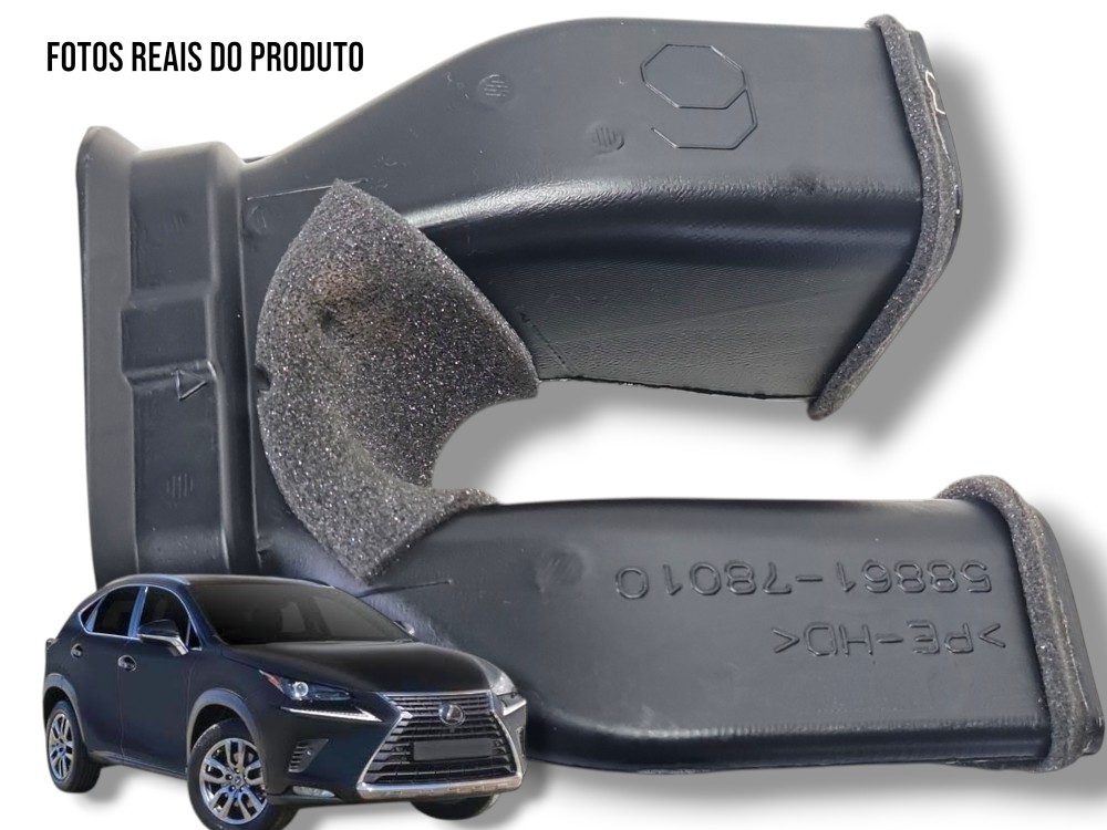 Duto Ar Condicionado Lexus Nx 300h 2019 5886178010 Original 1