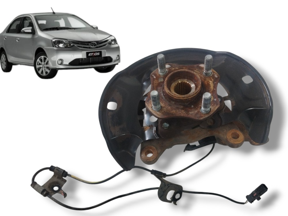 Manga eixo caixa freio dianteiro direito Toyota Etios 2018 1