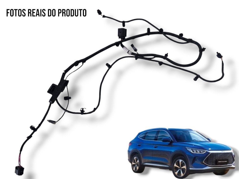 Chicote Sensor Estacionamento Frontal Byd Song Plus 2024 1