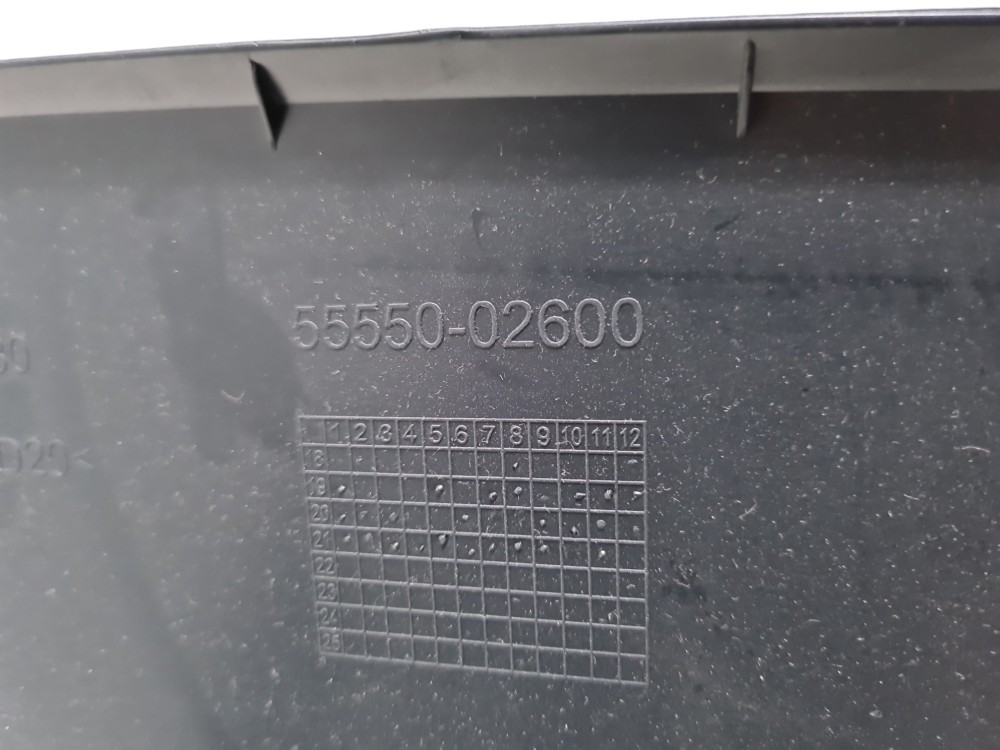 Porta luvas tampa cross 002600 toyota corolla 2019 a 2023 6