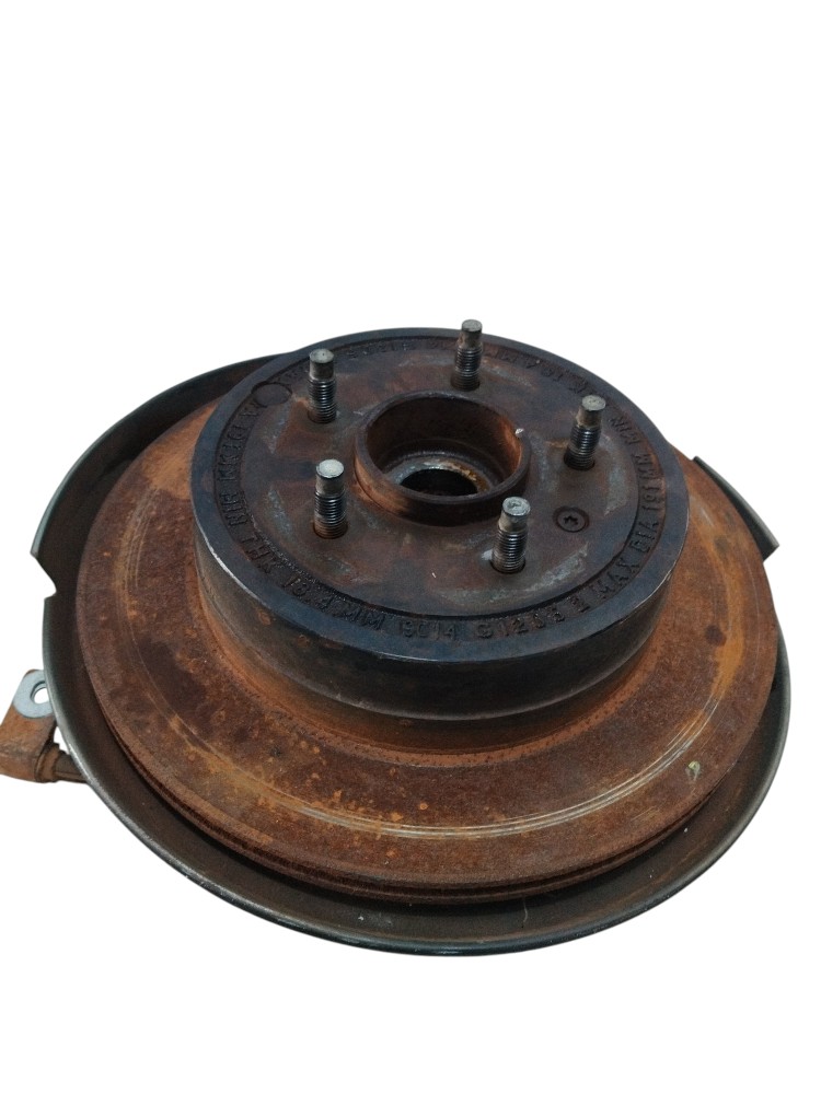 Montante cubo com disco traseiro Chevrolet Captiva 2009 7