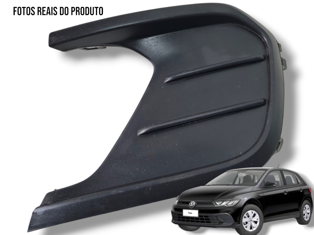 Moldura Farol Milha Direita Vw Polo 2024 6ea853666 Original  Direito 1