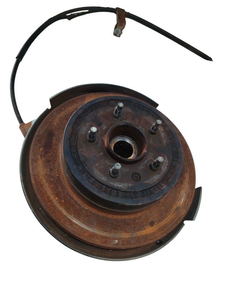 Montante cubo com disco traseiro Chevrolet Captiva 2009 4