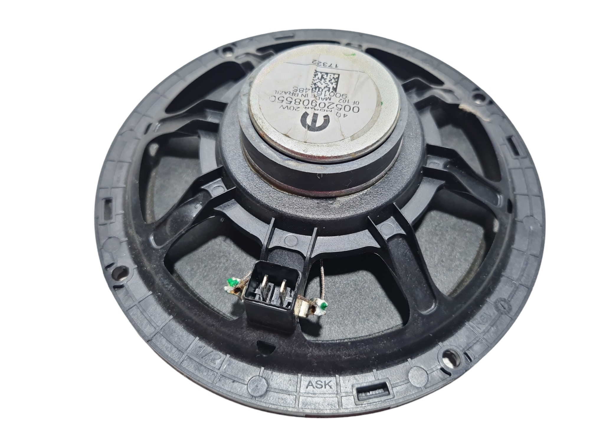 Alto Falante Porta Dianteira Esquerda Peugeot Partner 2023 Preto 6