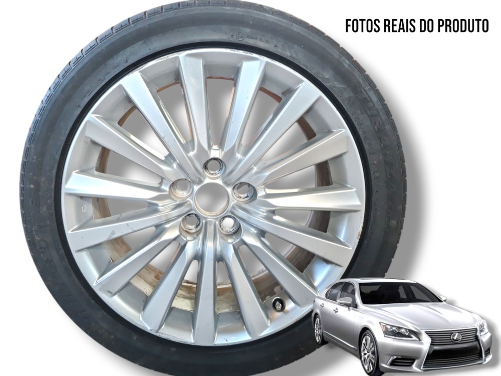 Estepe Turanza 245/45 R19 Aro 19 Lexus Ls 460l 2013 Filé
