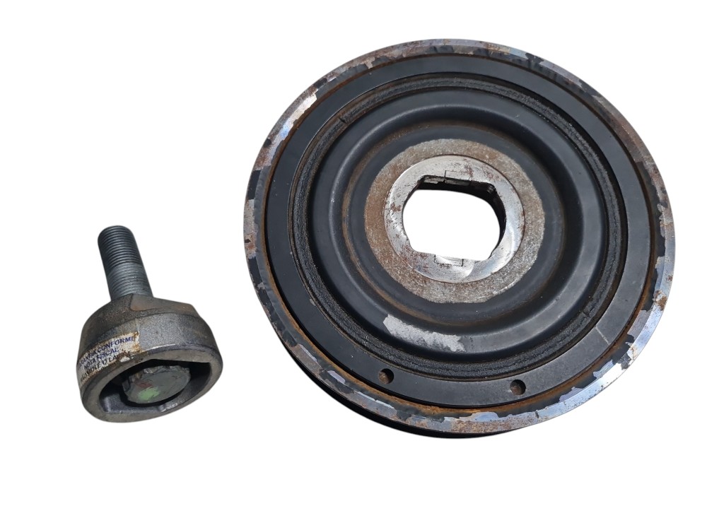 Polia de virabrequim 2.3 16v para master Renault original 1