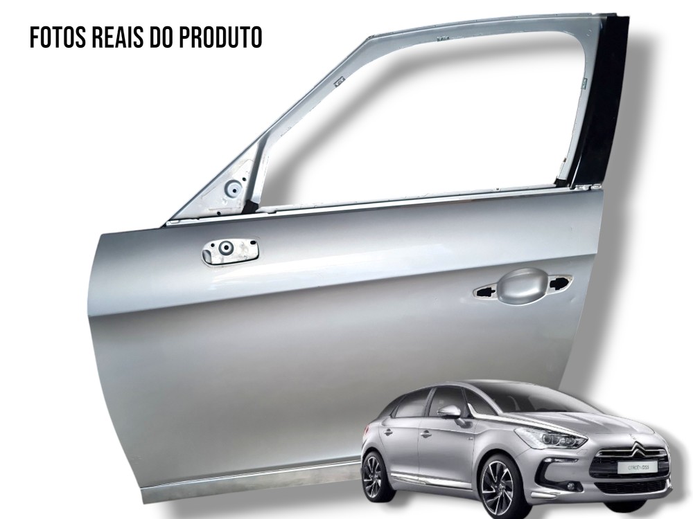 Porta Dianteira Esquerda Citroen Ds5 2015 Impecável Filé  Dianteira Esquerdo 1