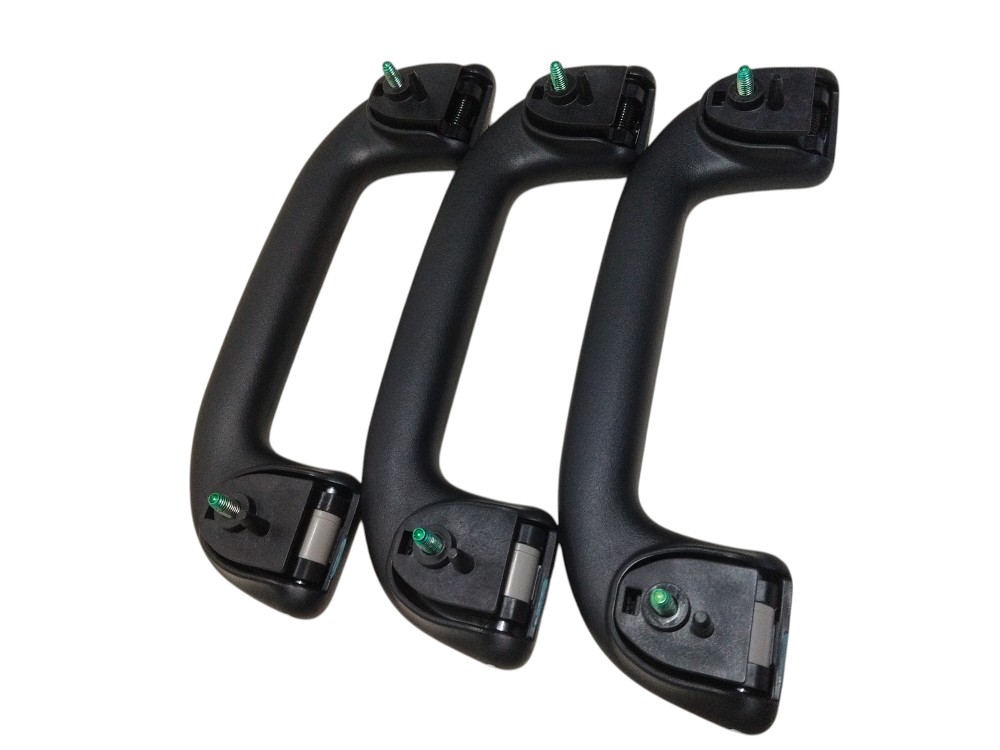Puxadores Internos De Teto Kit C/3 Byd Dolphin Mini Original Preto 5