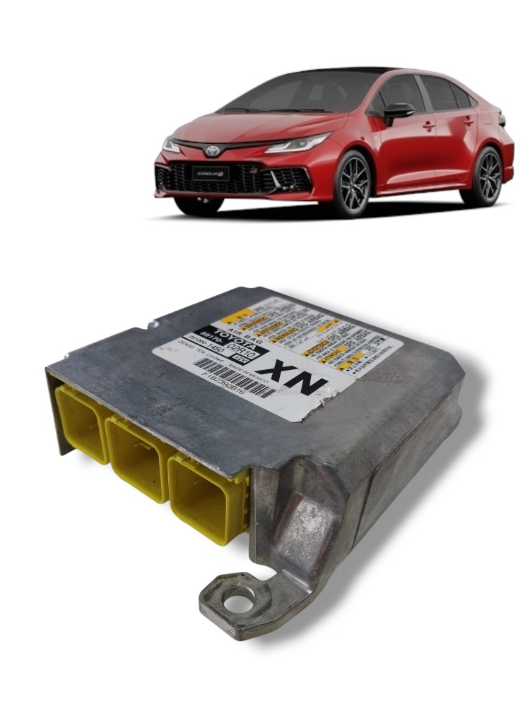 Módulo airbag Toyota Corolla GRS 2024 original acionado