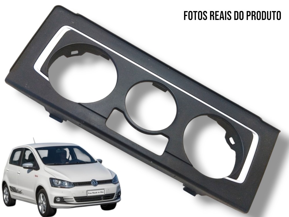 Moldura Comando De Ar Vw/novo Fox Cl Mb 2016 5z0.820.075 1