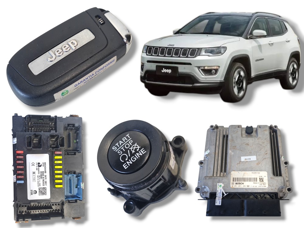 Kit Code Jeep Compass 2017 Diesel Completo Original 1