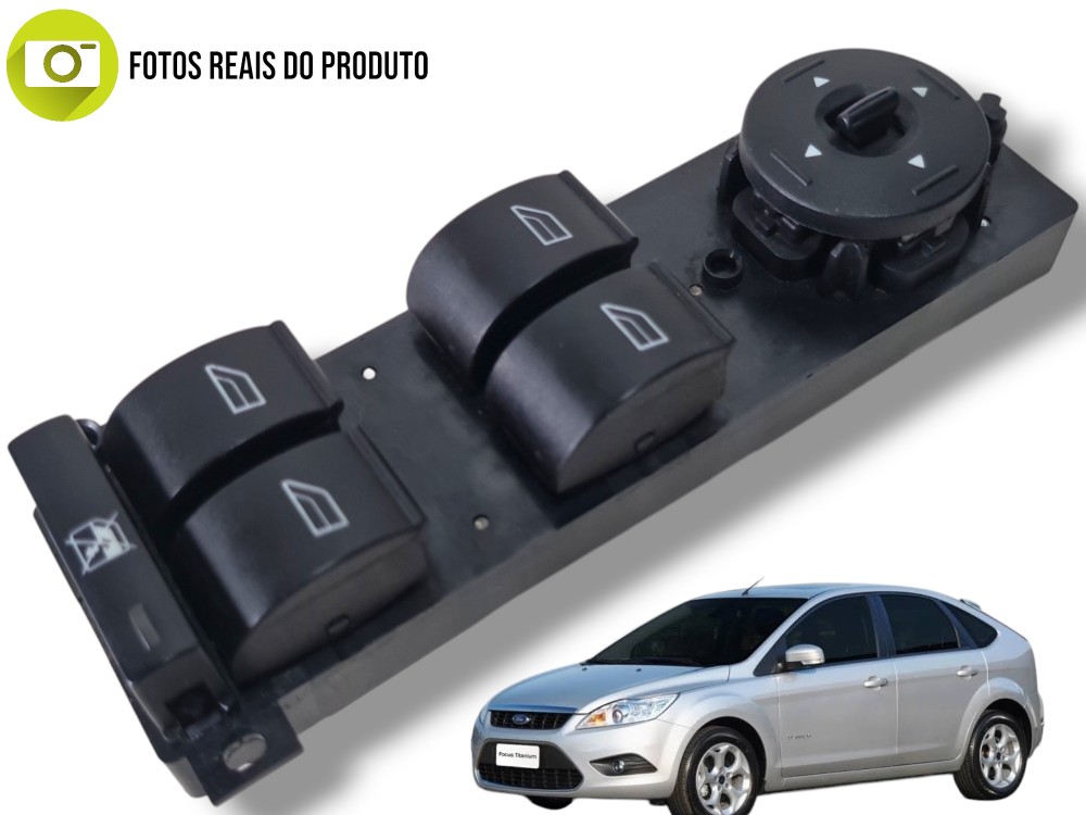 Comando Vidros Dianteiro Esquerdo Ford Focus 2013 Original 1