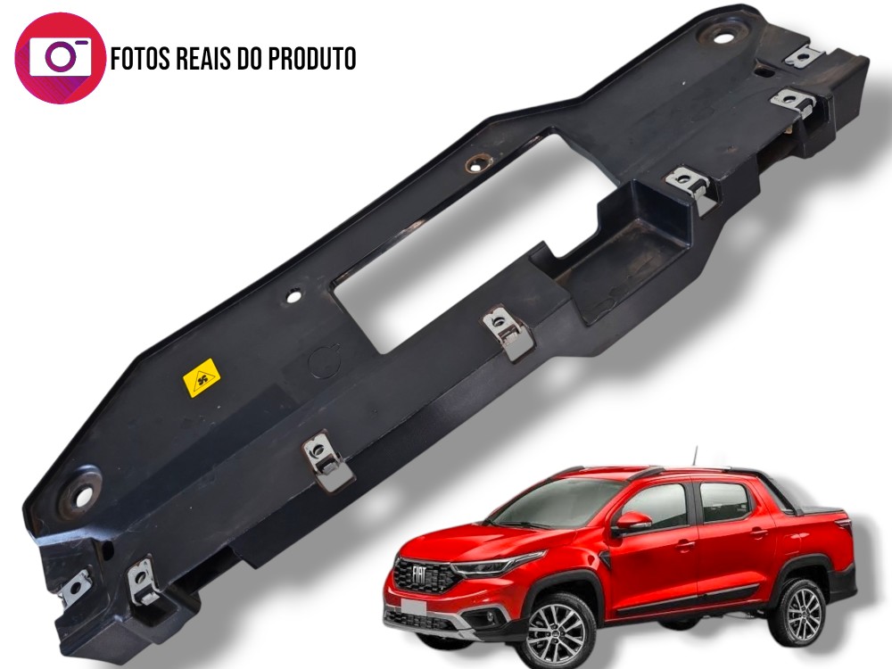 Acabamento Painel Frontal Fiat Strada Volcano 2023 Original 1