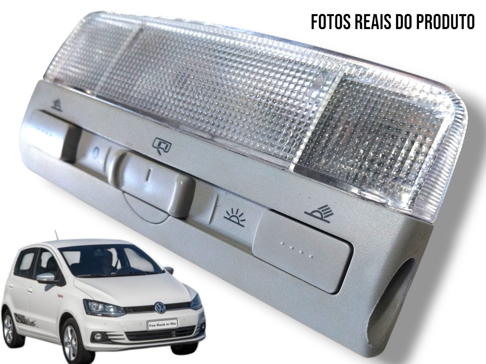 Lanterna Luz Teto C/alarme Vw/novo Fox Cl Mb 2016 08.917.000 1