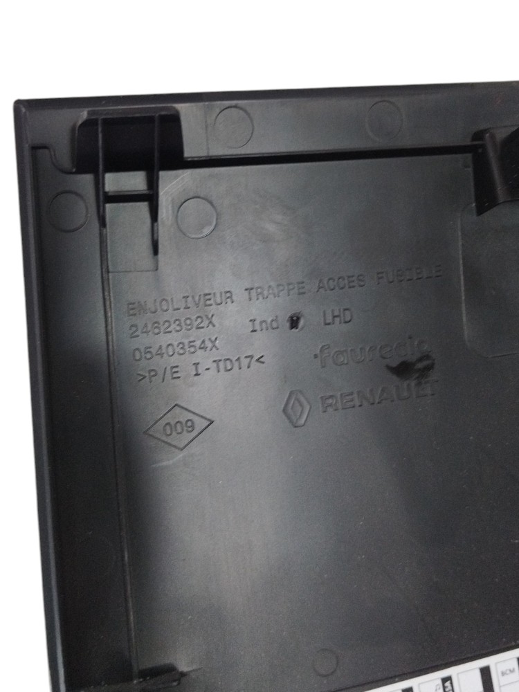 Tampa Caixa Fusíveis Painel Renault Zoe Neo 2022 2462392x 5