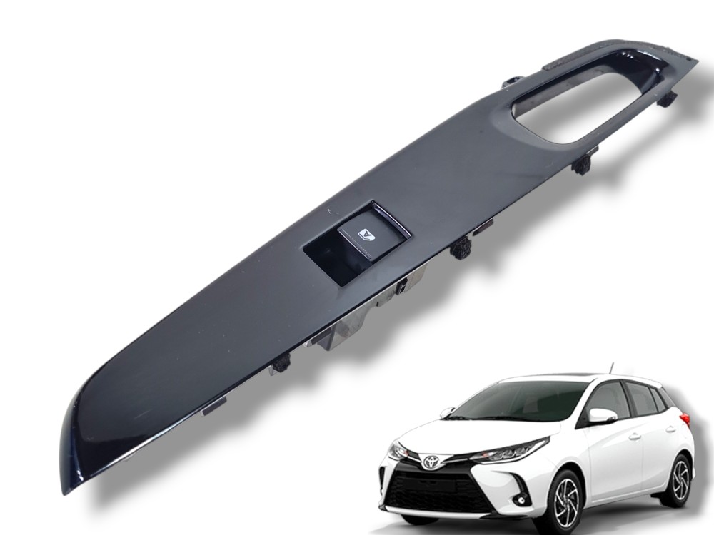 Moldura Botão Vidro Traseiro Esquerdo Toyota Yaris 2024 2025 1