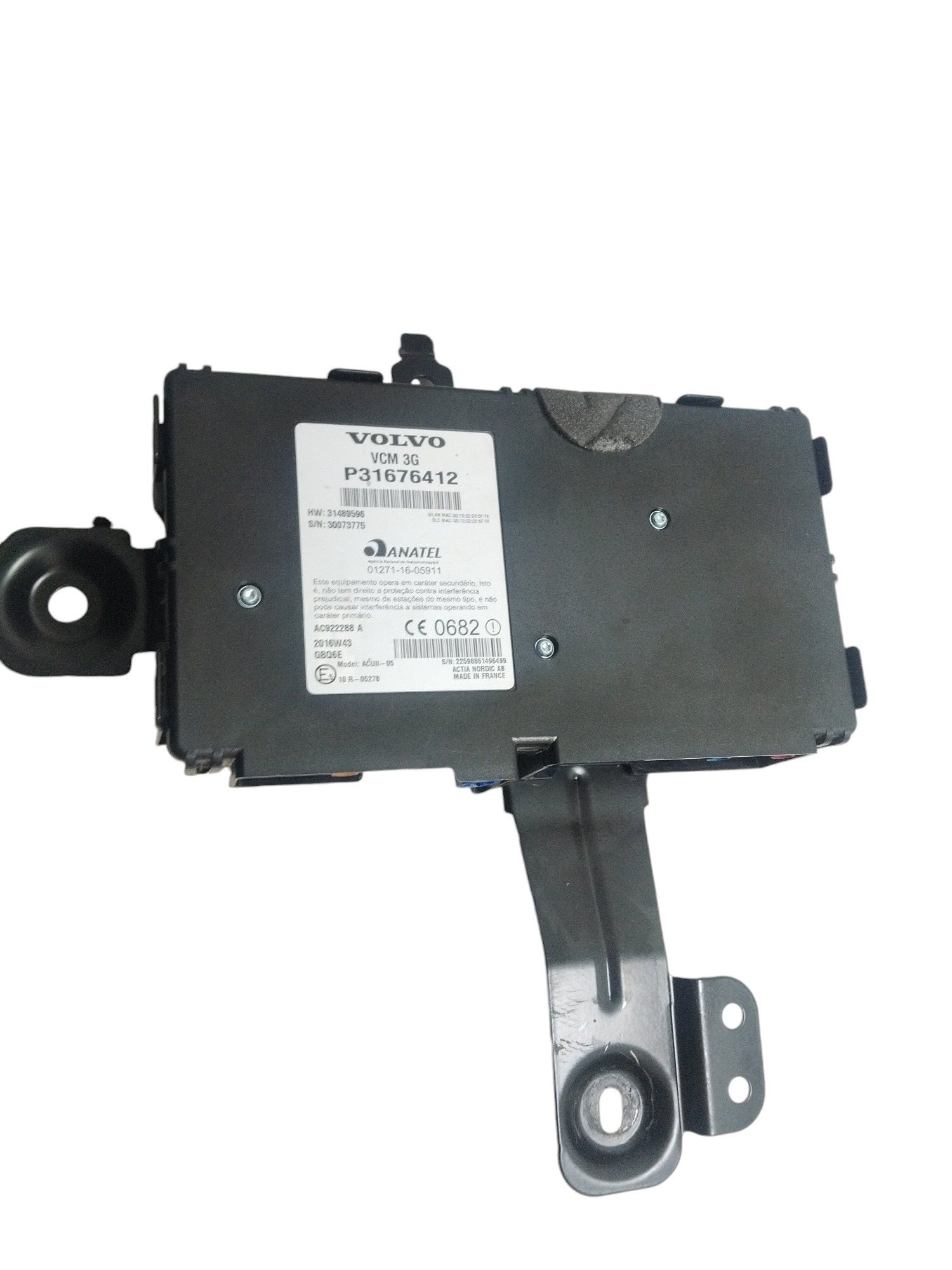 Módulo Central Volvo Xc60 Xc90 Codigo 31676412 Original 1