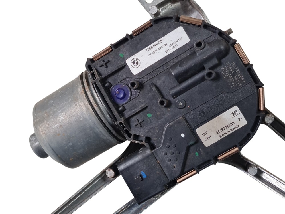 Motor Limpador Parabrisa Dianteiro Bmw I3 2022 735944908 2