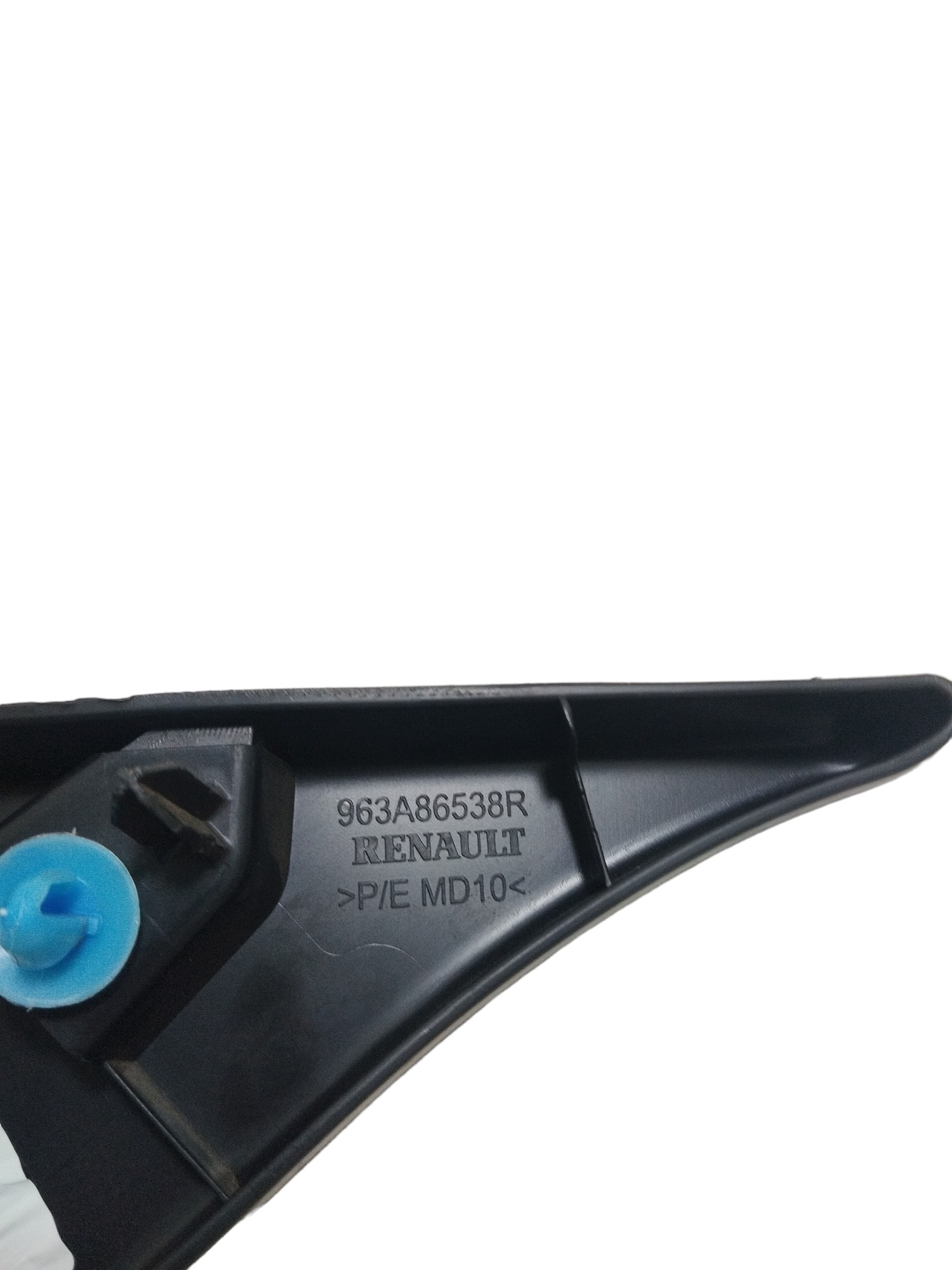 Moldura Interna Retrovisor Lado Esquerdo Renault Master Orig Preto 4
