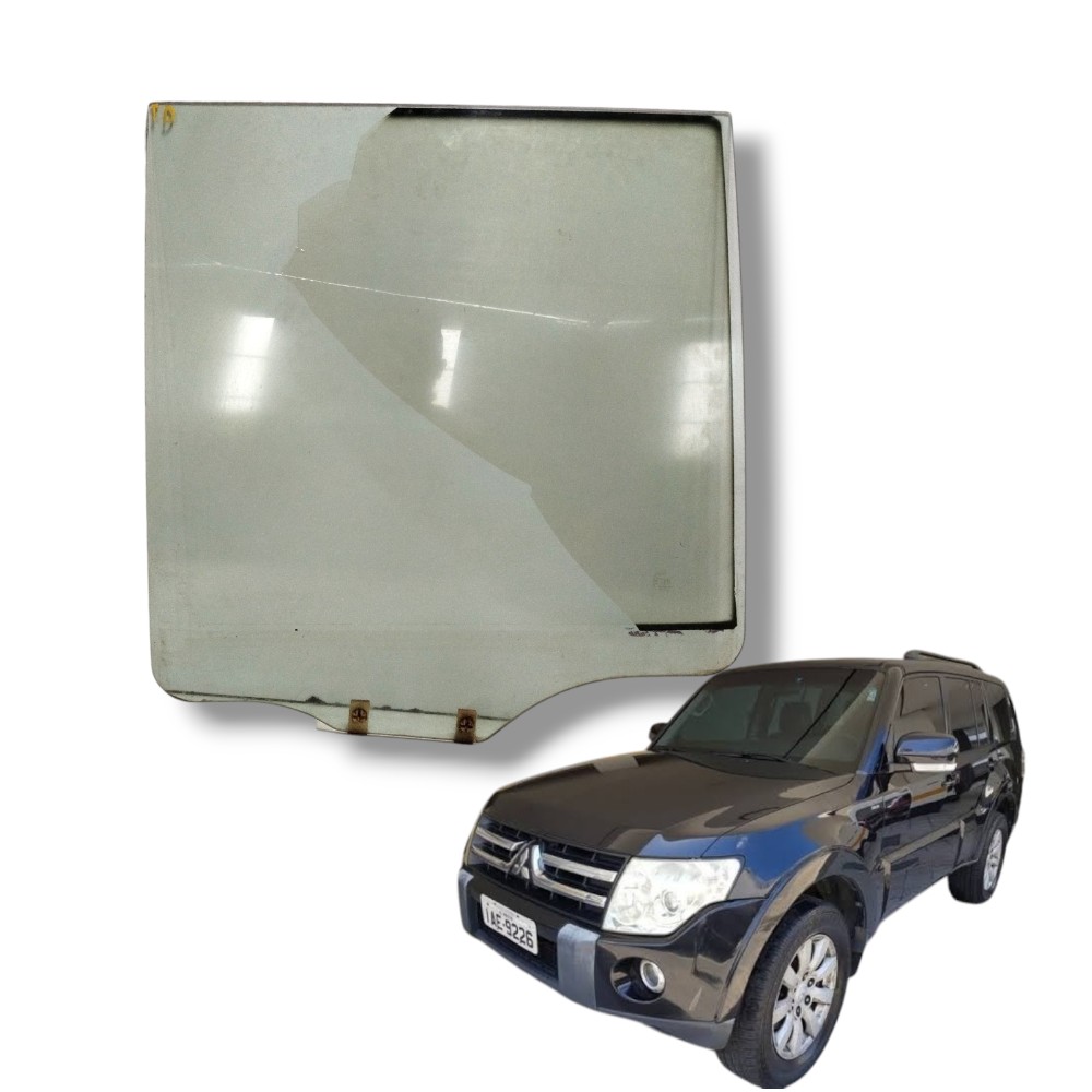 Vidro Porta Traseira Direita Pajero Full 2008 Original 1