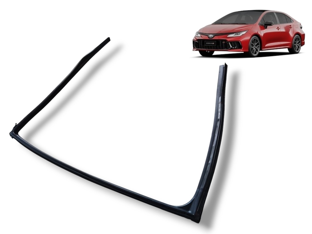 Borracha Vidro Traseiro Esquerdo Toyota Corolla Grs 2024