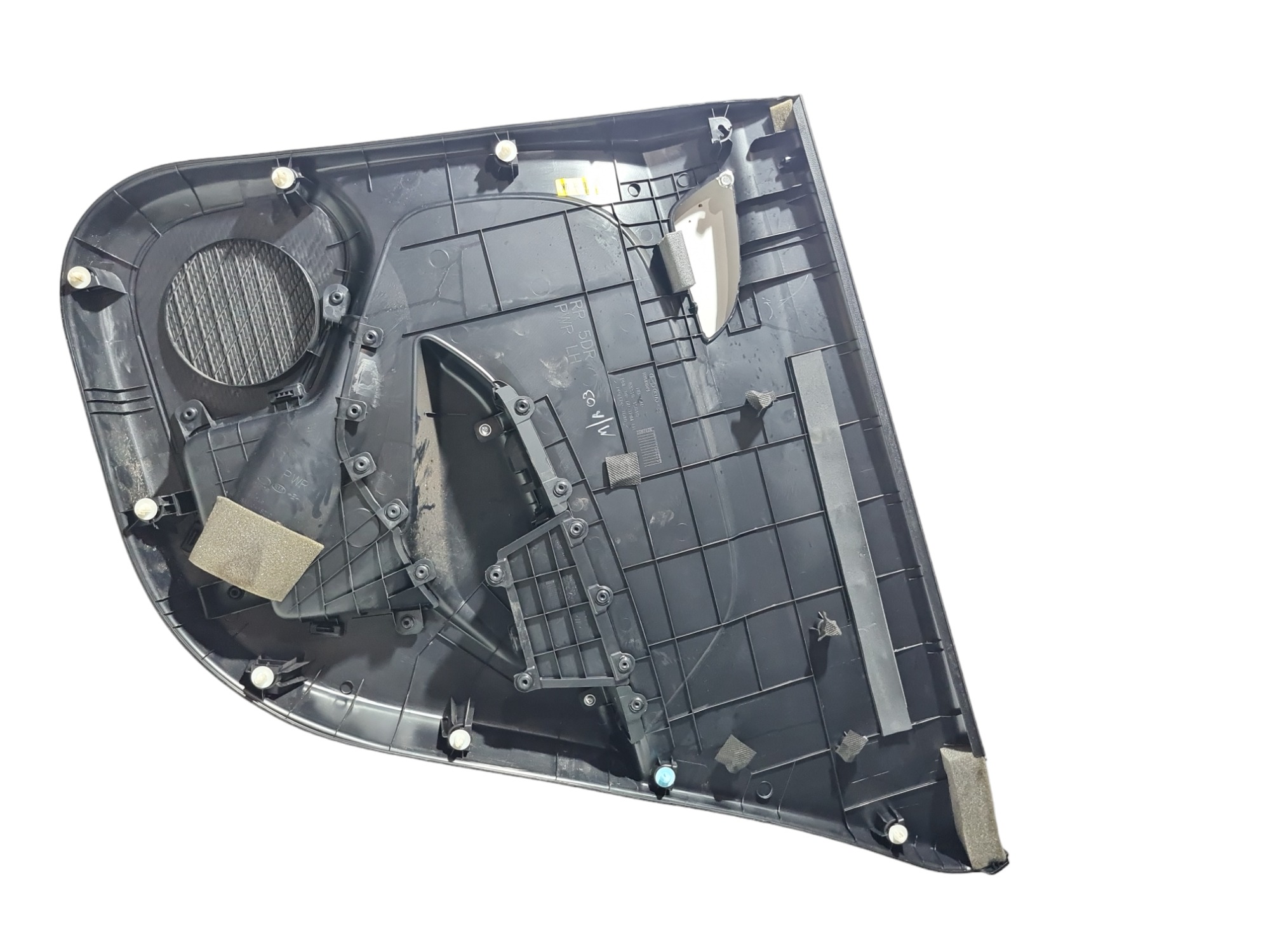Forro De Porta Traseira Esquerda Hyundai Hb20 2013  Preto 5